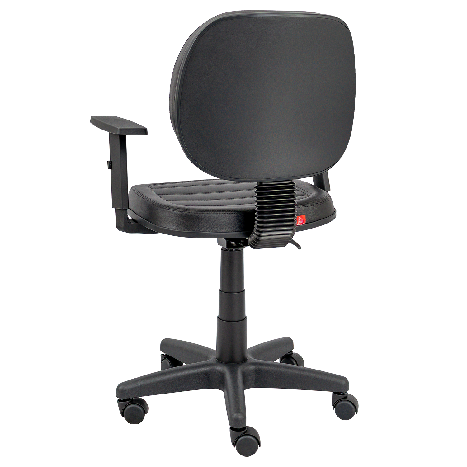 CADEIRA EXECUTIVA COSTURADA BASE GIRATÓRIA RODÍZIO PP BRAÇO DIGITADOR SIX - Imagem 5