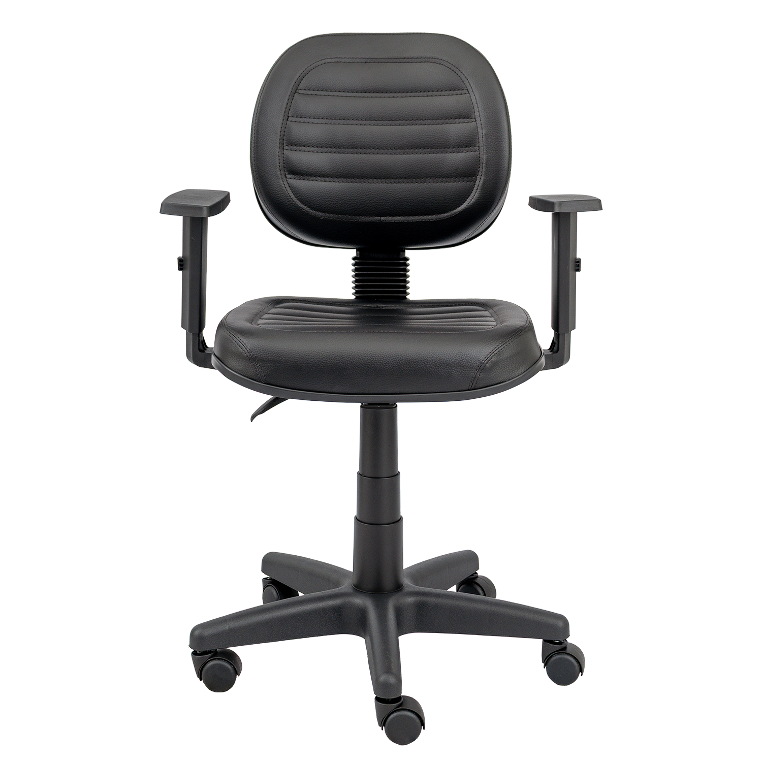 CADEIRA EXECUTIVA COSTURADA BASE GIRATÓRIA RODÍZIO PP BRAÇO DIGITADOR SIX - Imagem 8