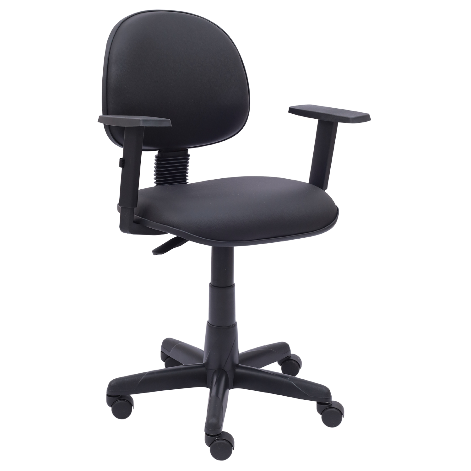 CADEIRA EXECUTIVA LISA BASE GIRATÓRIA RODÍZIO PP BRAÇO DIGITADOR SIX