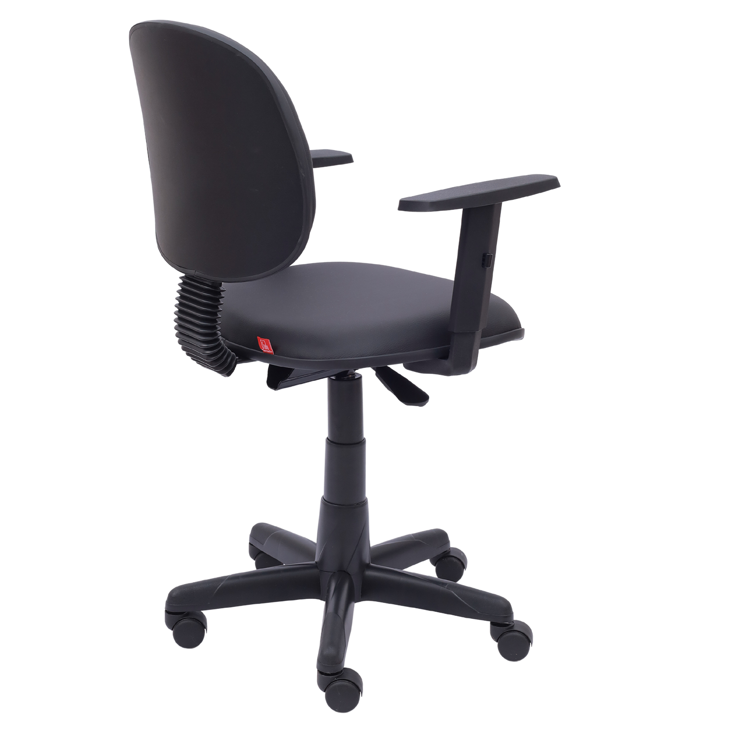 CADEIRA EXECUTIVA LISA BASE GIRATÓRIA RODÍZIO PP BRAÇO DIGITADOR SIX - Imagem 3