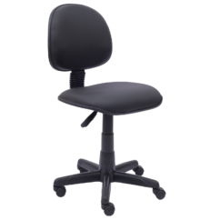 CADEIRA EXECUTIVA LISA BASE GIRATÓRIA RODÍZIO PP SEM BRAÇO