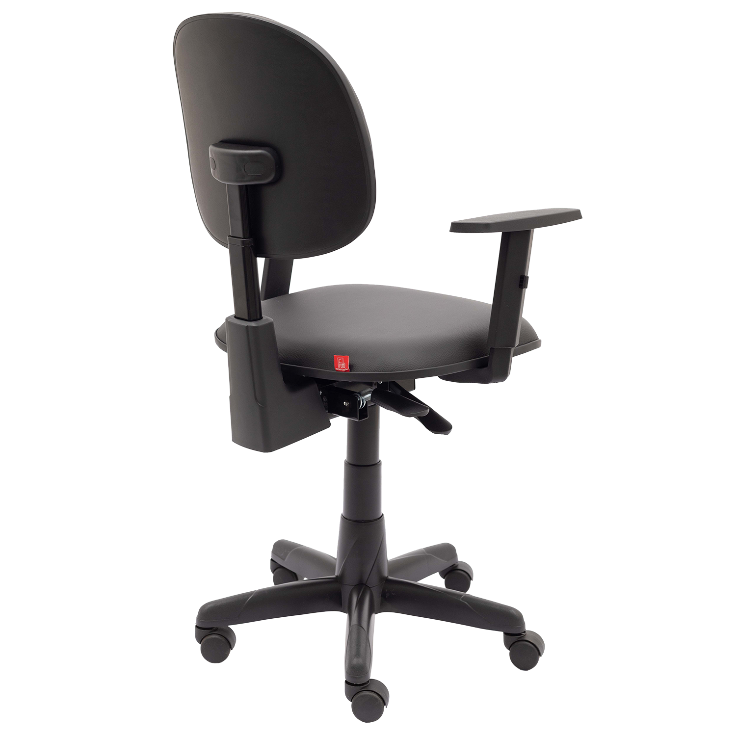 CADEIRA EXECUTIVA LISA BASE BACK-SYSTEM RODÍZIO PP BRAÇO DIGITADOR SIX - Imagem 3