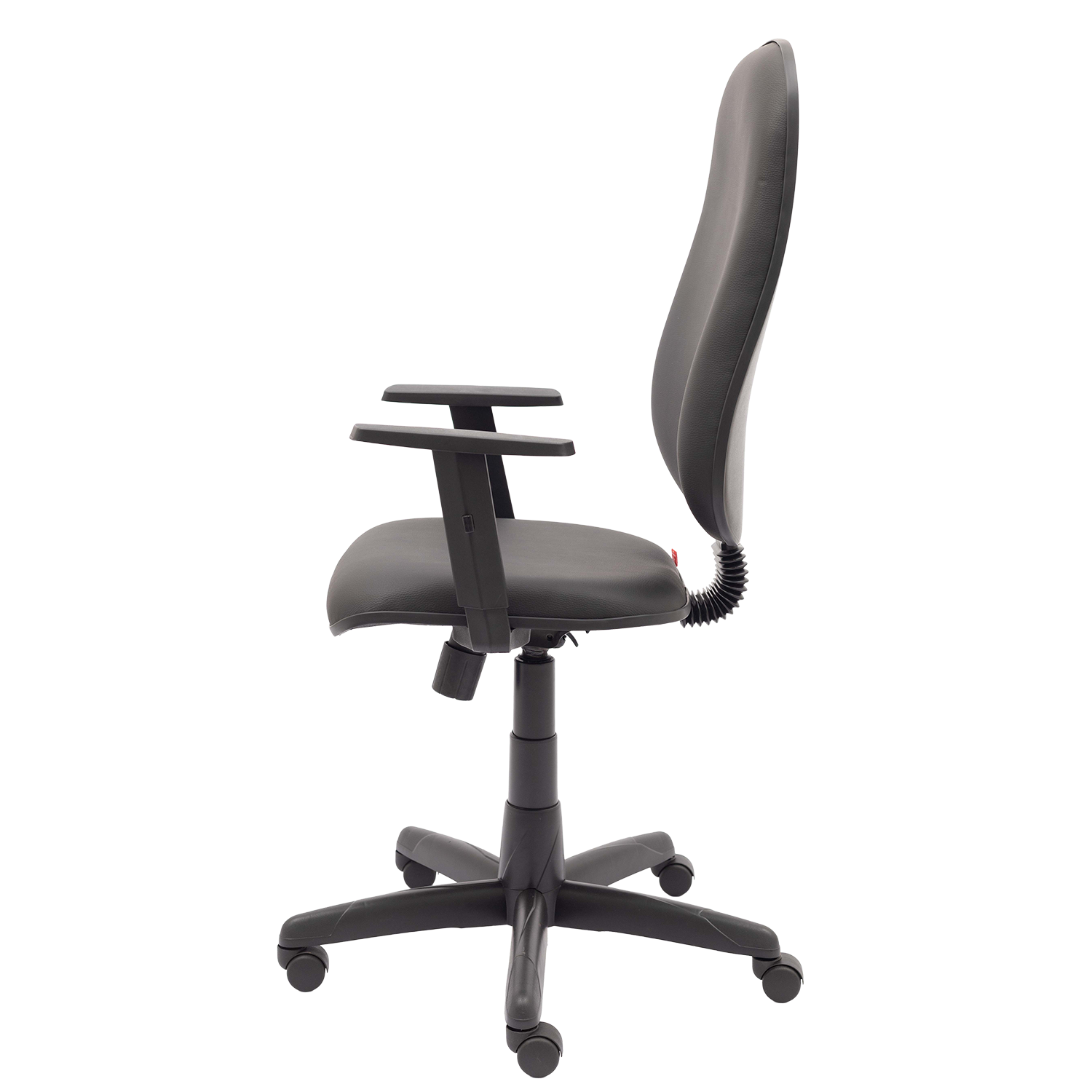 CADEIRA PRESIDENTE LISA BASE C/ RELAX RODÍZIO PP BRAÇO DIGITADOR SIX - Imagem 6