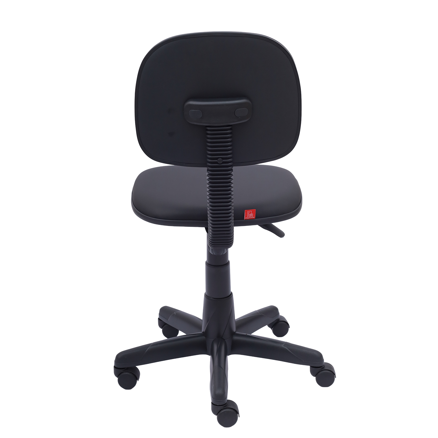 CADEIRA SECRETÁRIA LISA BASE GIRATÓRIA COM “L” FIXO RODÍZIO PP SEM BRAÇO - Imagem 4