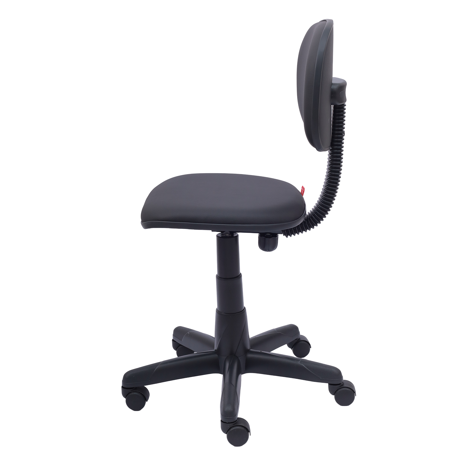 CADEIRA SECRETÁRIA LISA BASE GIRATÓRIA COM “L” FIXO RODÍZIO PP SEM BRAÇO - Imagem 6