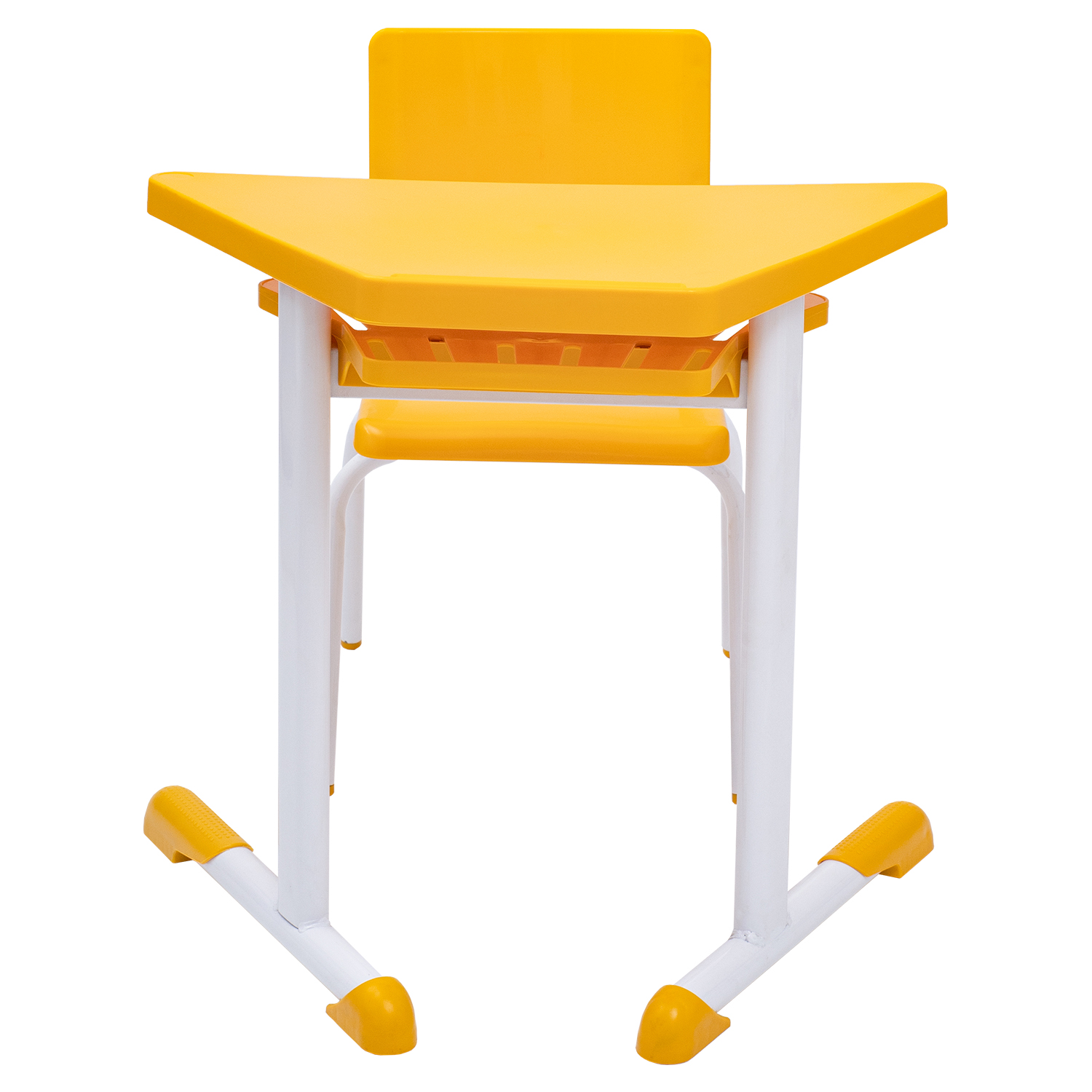 Conjunto Escolar Trapézio (06 Mesas e 06 Cadeiras + Mesa Central) – INFANTIL (03 a 06 ANOS) - Imagem 4