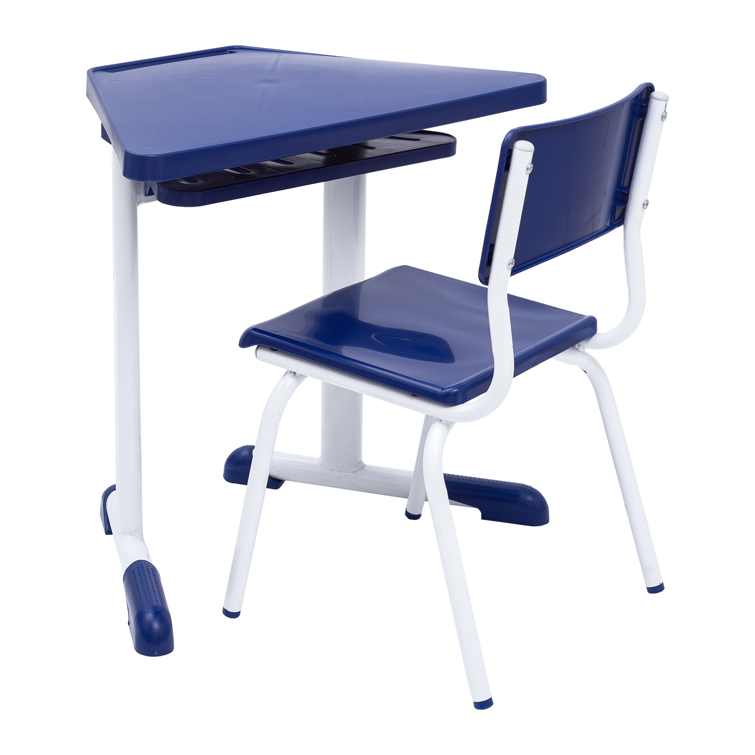 Conjunto Escolar Trapézio (06 Mesas e 06 Cadeiras + Mesa Central) – INFANTIL (03 a 06 ANOS) - Imagem 6