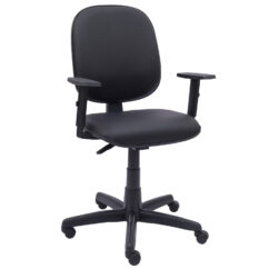 CADEIRA DIRETOR LISA BASE BACK-SYSTEM RODÍZIO PP BRAÇO DIGITADOR SIX
