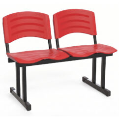 LONGARINA ERGOPLAST - 02 LUGARES - VERMELHO