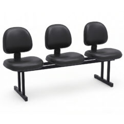 LONGARINA EXECUTIVA LISA - 03 LUGARES - COURVIN PRETO