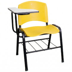 CADEIRA NEXA UNIVERSITÁRIA – DESTRO – PRANCHETA MDF – AMARELO