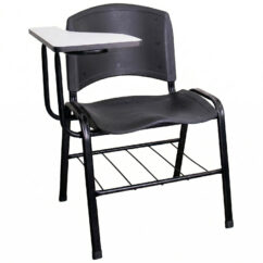 CADEIRA NEXA UNIVERSITÁRIA – DESTRO – PRANCHETA MDF – PRETO