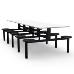 MESA REFEITÓRIO FIXO - TAMPO MDF - 10 LUGARES PP