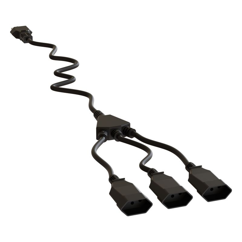 CABO ELETRICO EXTENSOR 3 VIAS 1,5M - MEU ESTOQUE GYN