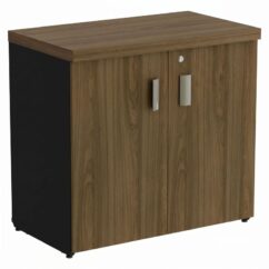 ARMÁRIO BAIXO FECHADO SECRETÁRIA FUNDO 3MM 80X46 PRIMA 40 - NGM PR (V1) - MEU ESTOQUE GYN