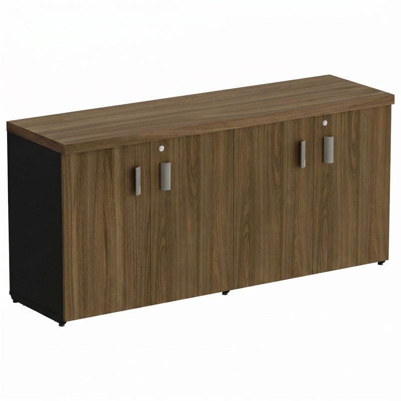 ARMÁRIO BAIXO CREDENCE DUPLO FUNDO 3MM 159X46 PRIMA 40 - NGM PR (V2) - MEU ESTOQUE GYN
